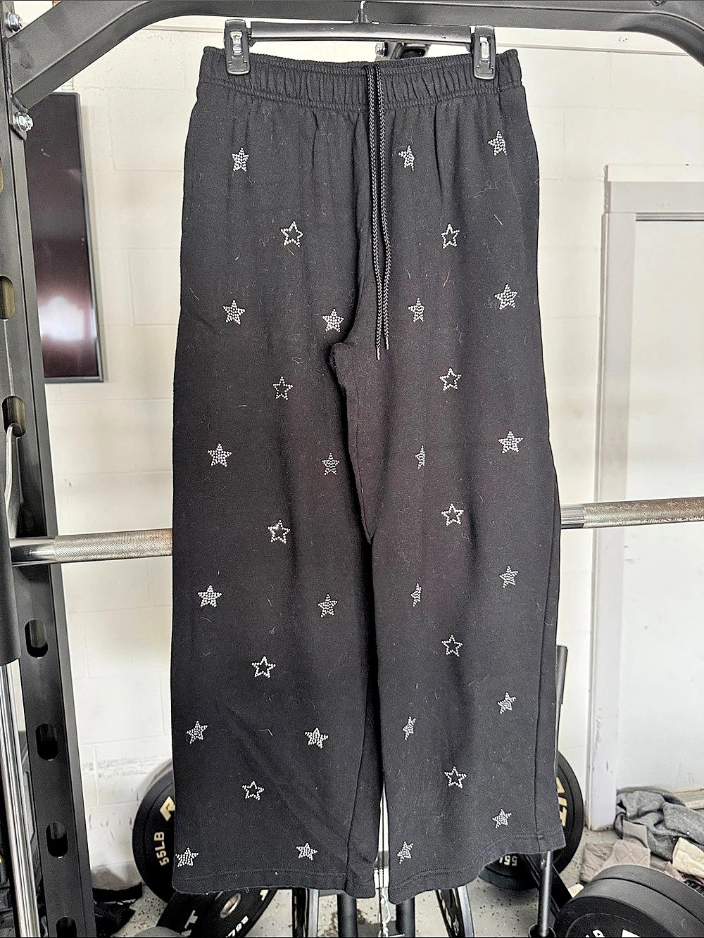 Looksoft Star Print Wide Leg Pants Size Medium